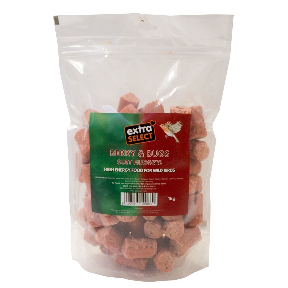 EXTRA SELECT BERRY&amp;BUG NUGGETS 1KG