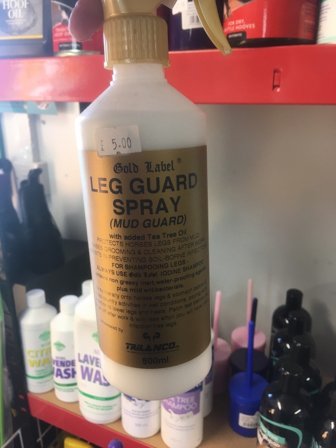 Leg Guard Spray