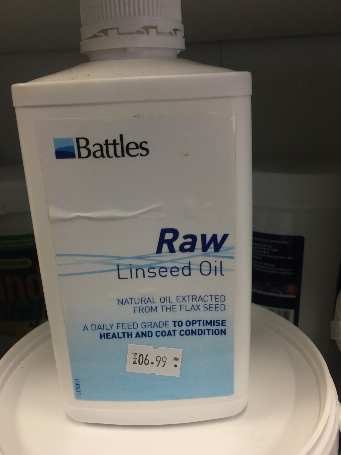 Battles Raw Linseed Oil 500ml