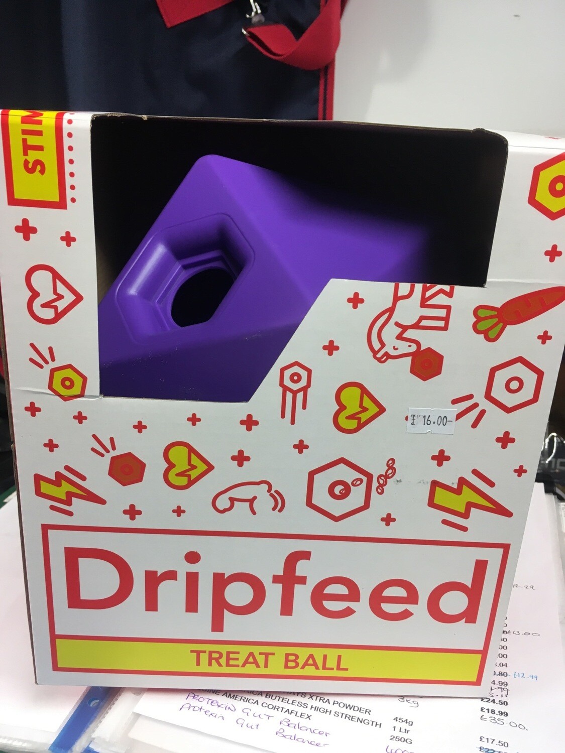 Drip Feed Treat Ball Purple