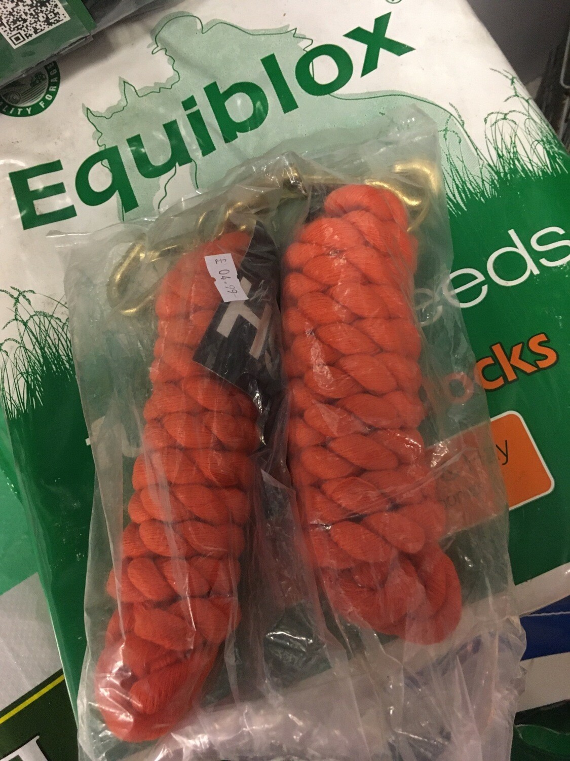 Orange Lead Rope