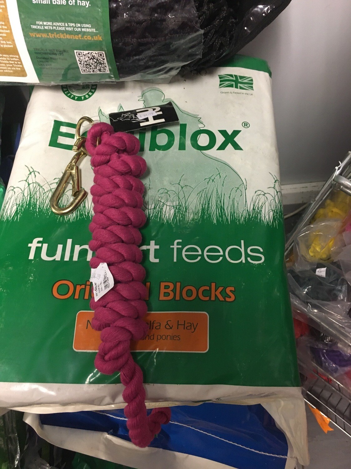 Hot Pink Lead Rope