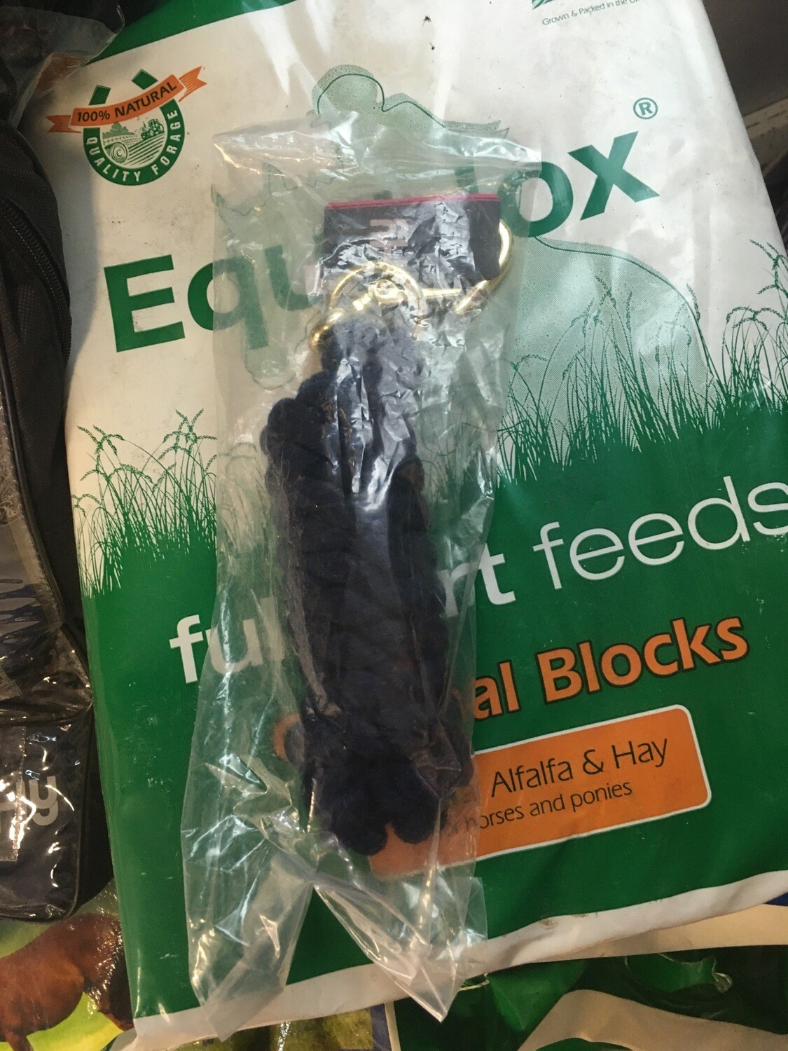 Navy Blue Lead Rope
