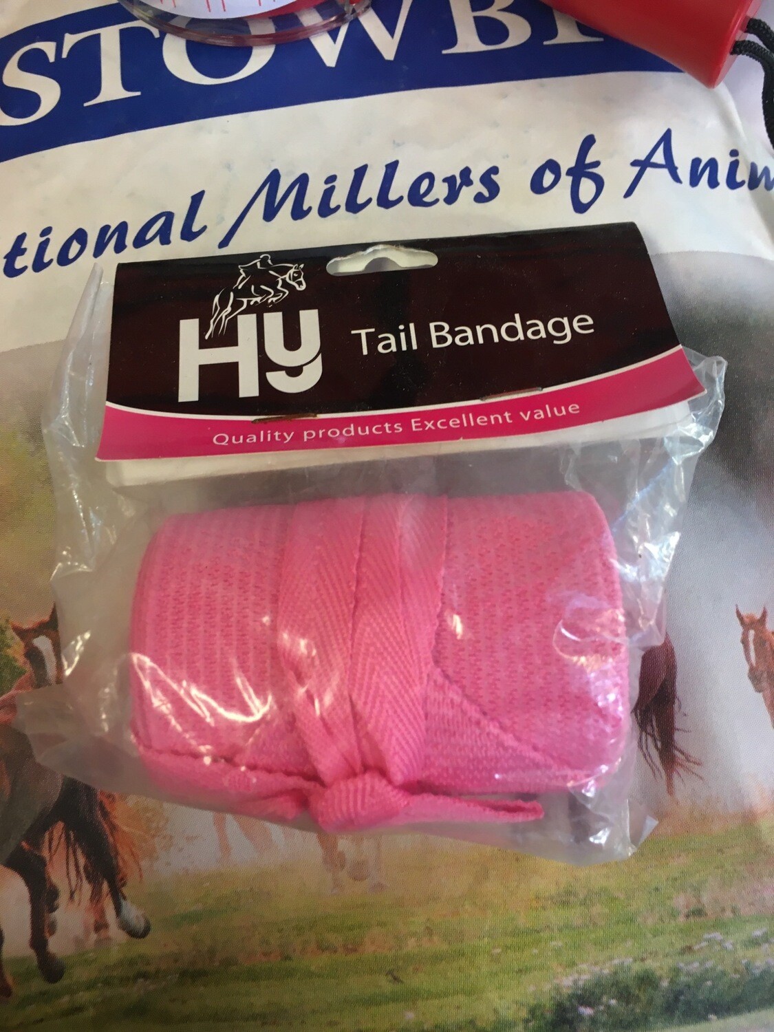 Pink Tail Bandage