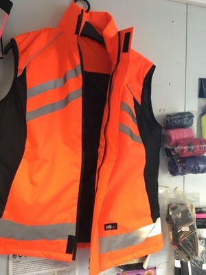 HiViz Padded Gilet - Orange - Mediou