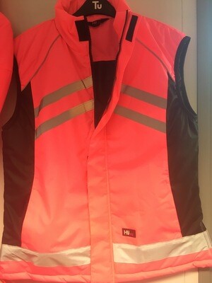 HiViz Padded Gilet - Pink - Medium