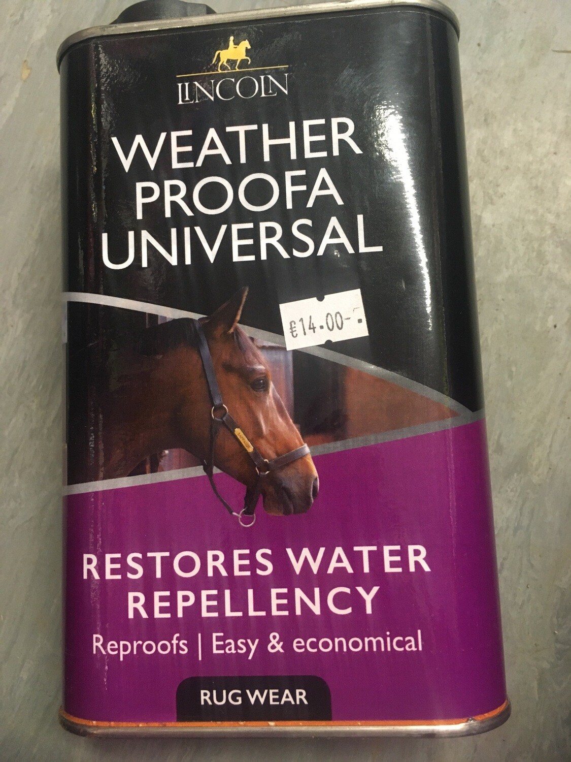 Lincoln WeAther Proofa Universal - Restores Water Repellency 1ltf