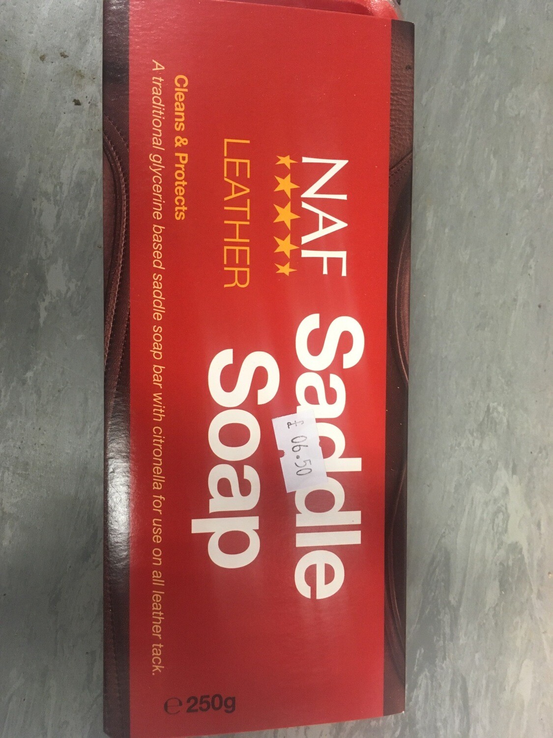 Naf Leather Saddle Soap 250g