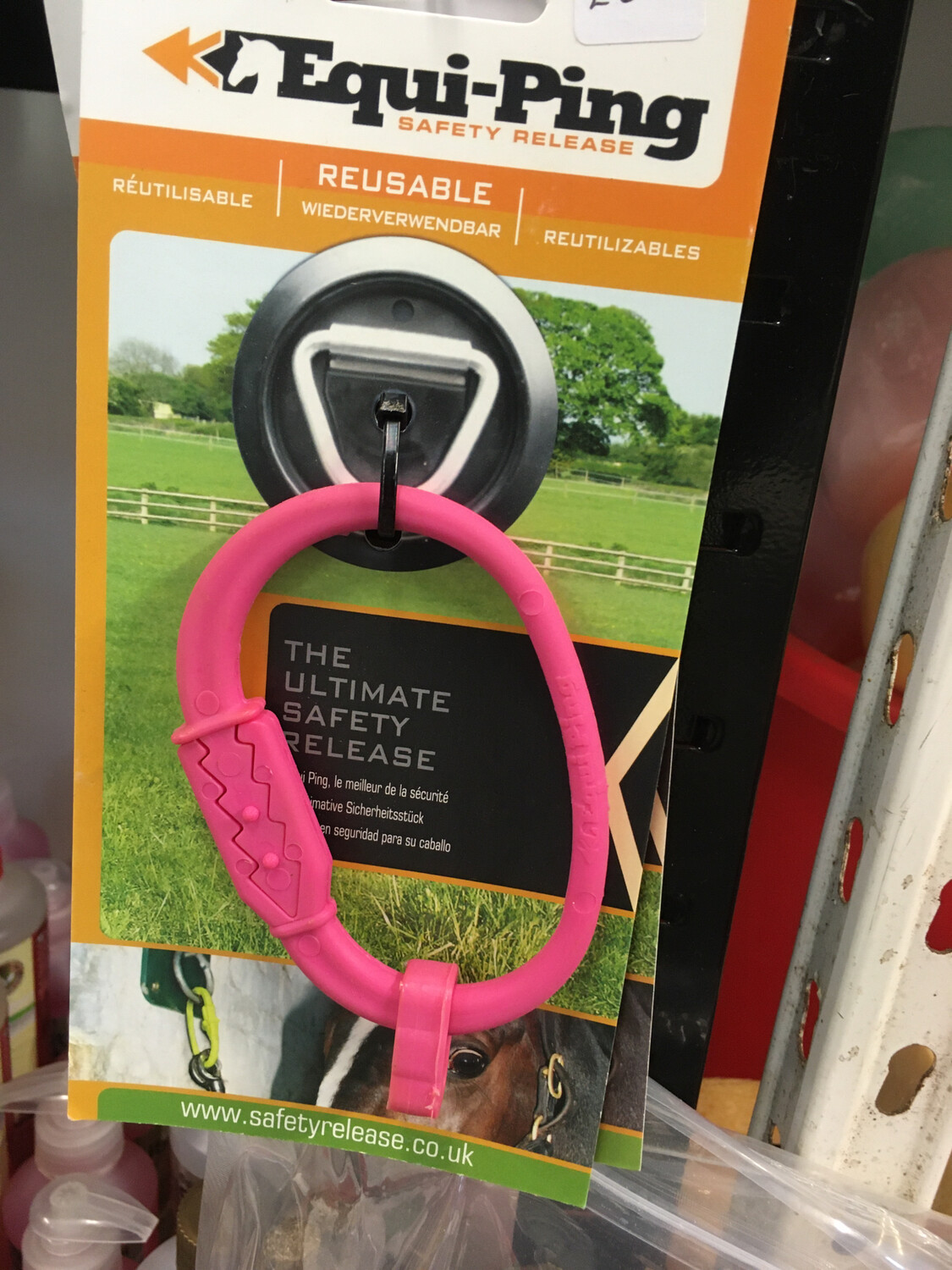 EQUI-PING SAFTEY RELEASE , - Pink 