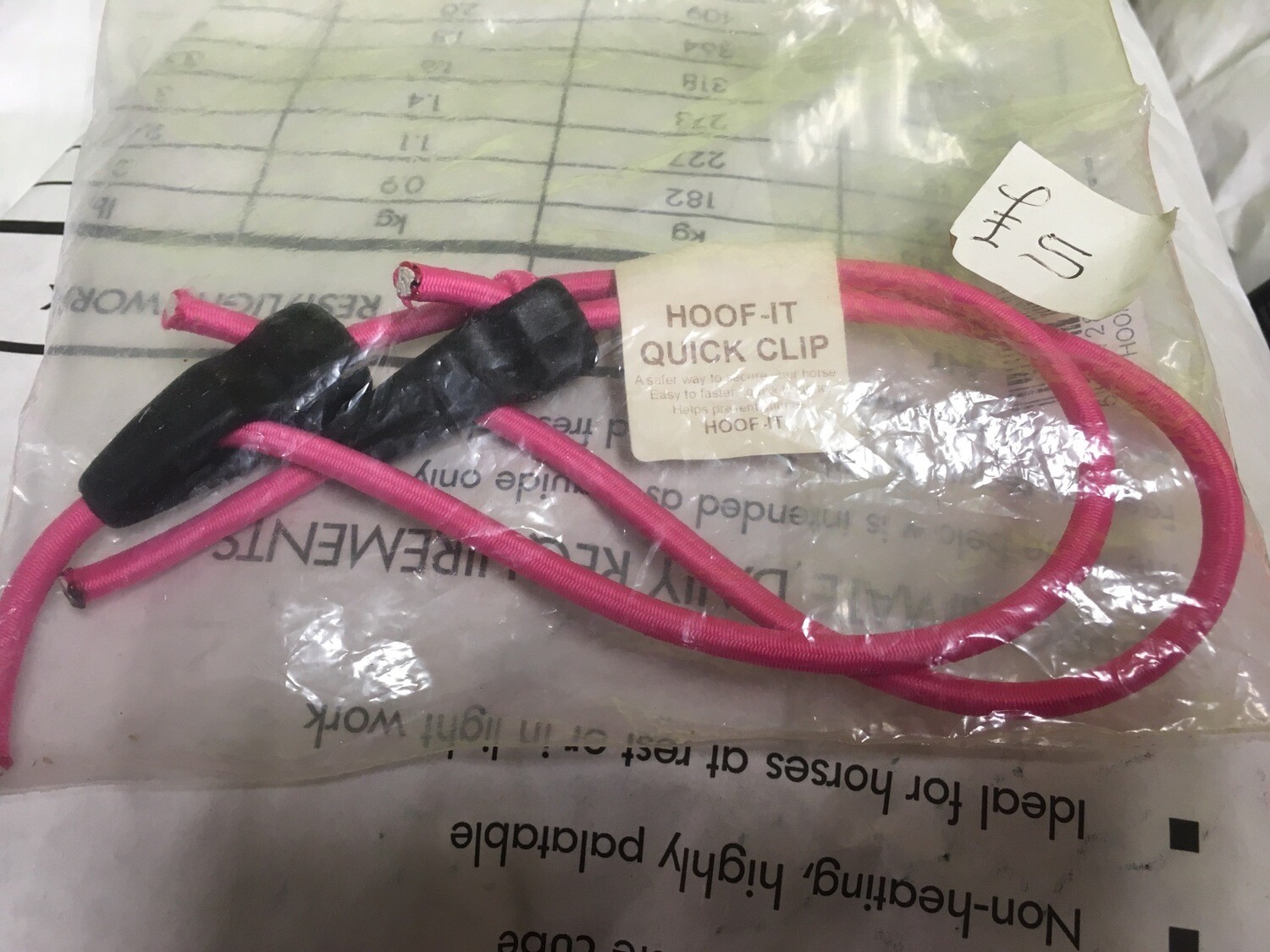 Hoof-it Quick Clip - Pink