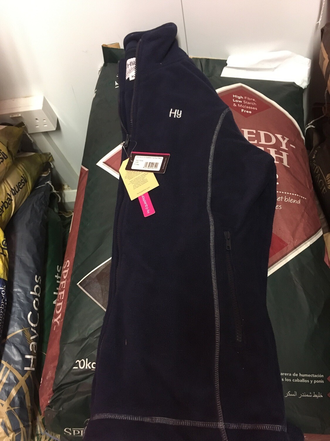 HY Full Zip Fleece Size XL