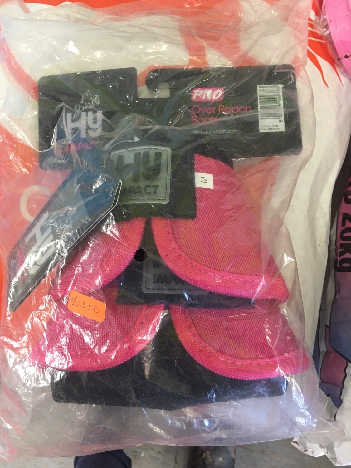 HY Over Reach Boots -pink-M