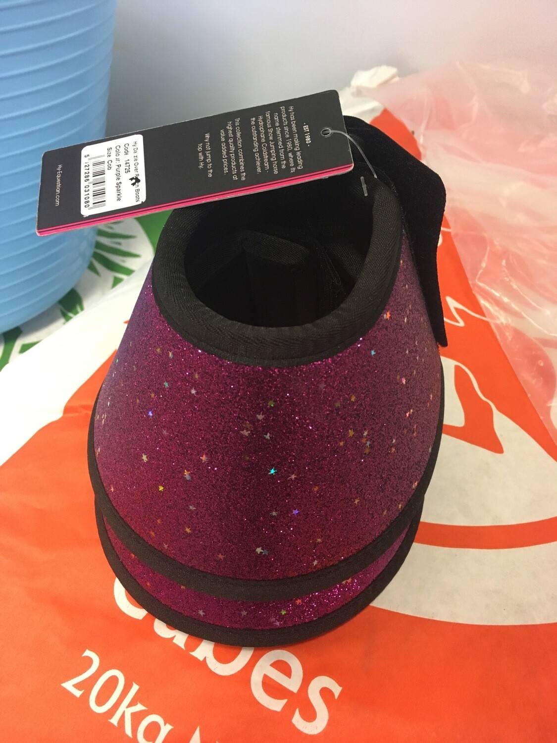 Hy Dazzle Over Reach Boots -cob
