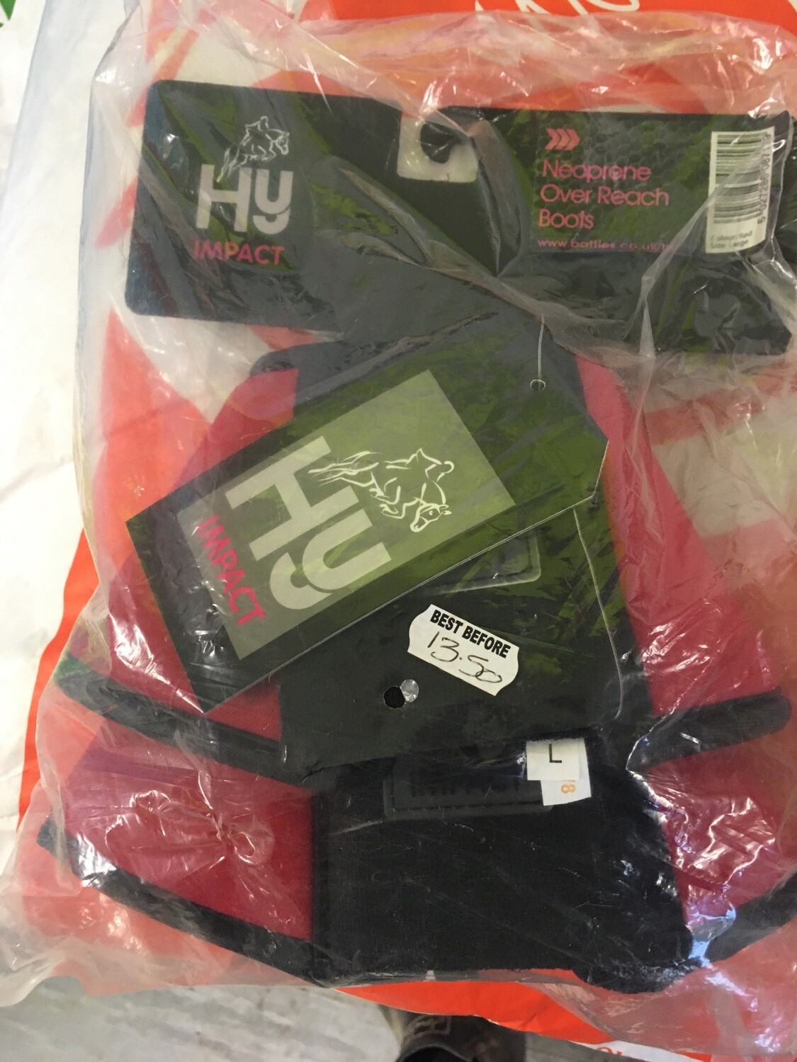 Neoprene Over Reach - Red - L