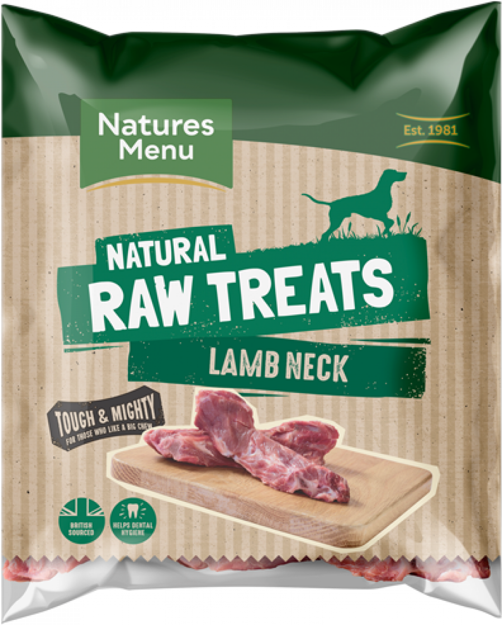 NATURES MENU RAW CHEW LAMB NECKS