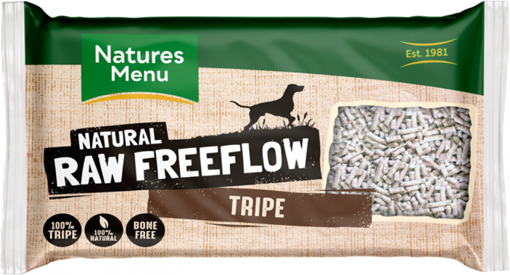 NATURES MENU FROZEN FREEFLOW TRIPE 2kg