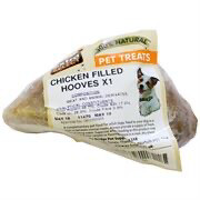 EXTRA SELECT NATURAL DOG TREAT MEAT FILLED HOOVES