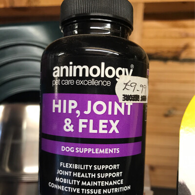 Animalology Hip/ Joint Flex Supplements 60 Tabs