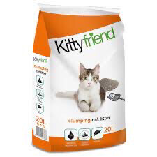 KITTY FRIEND CLUMPING LITTER 20L