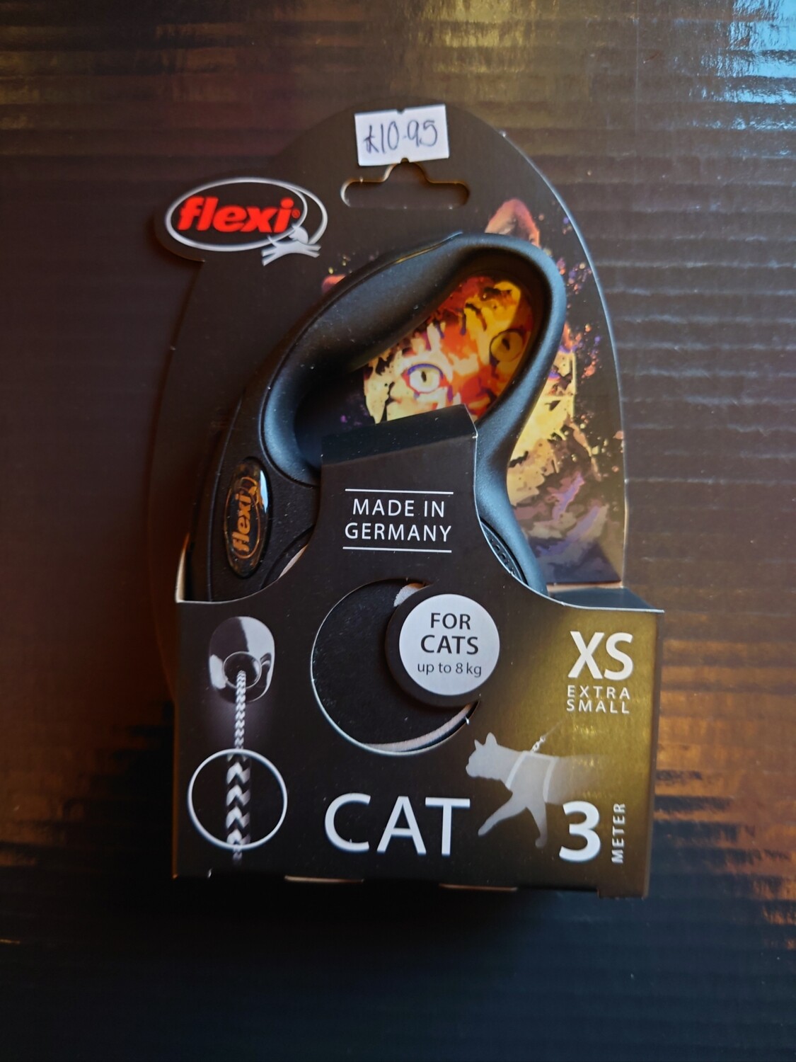 Flexi XS 3m Cat Lead Black