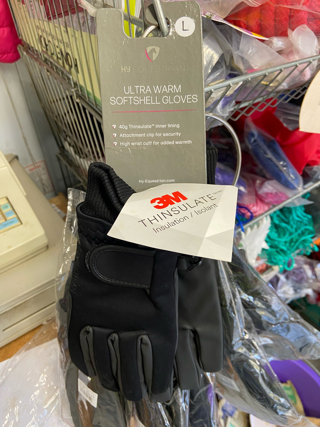 Hy ULTRA WARM SOFTSHELL GLOVES LARGE