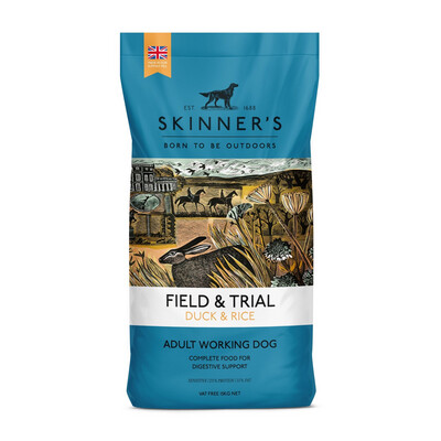 SKINNERS FIELD &amp; TRIAL DUCK &amp; RICE
