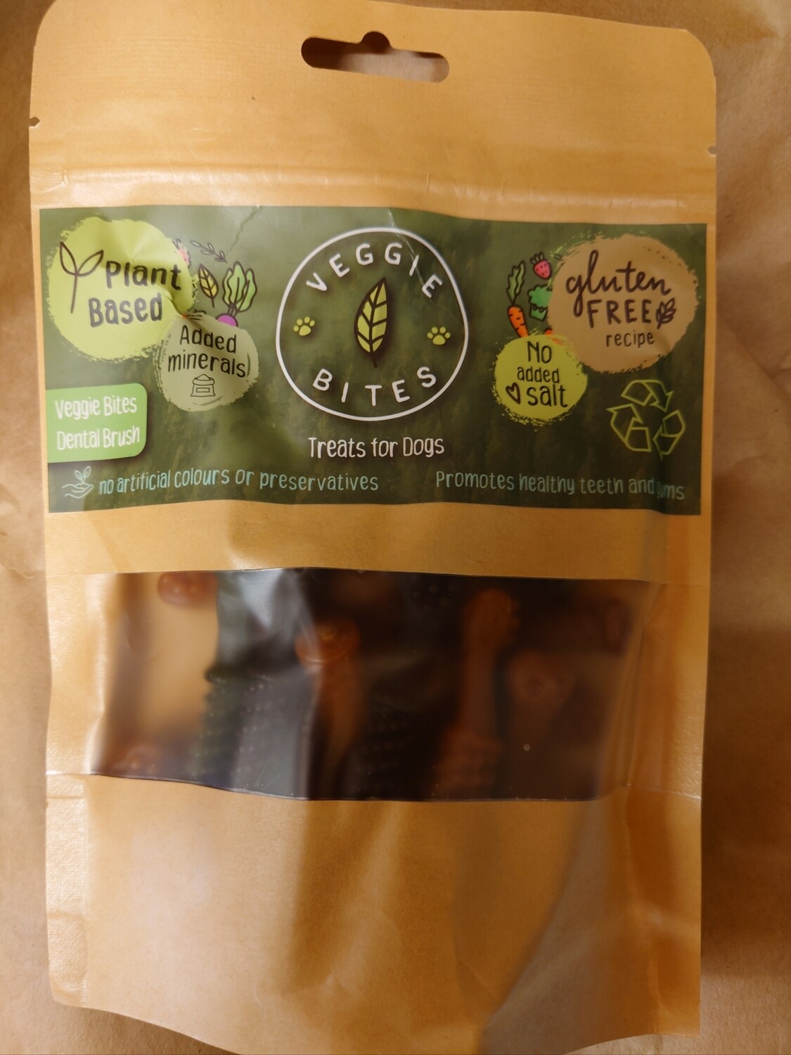 Veggie Bites Dental Brush Treats