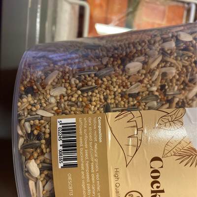 Cockatiel &amp; Big parakeet 3 litre Offer