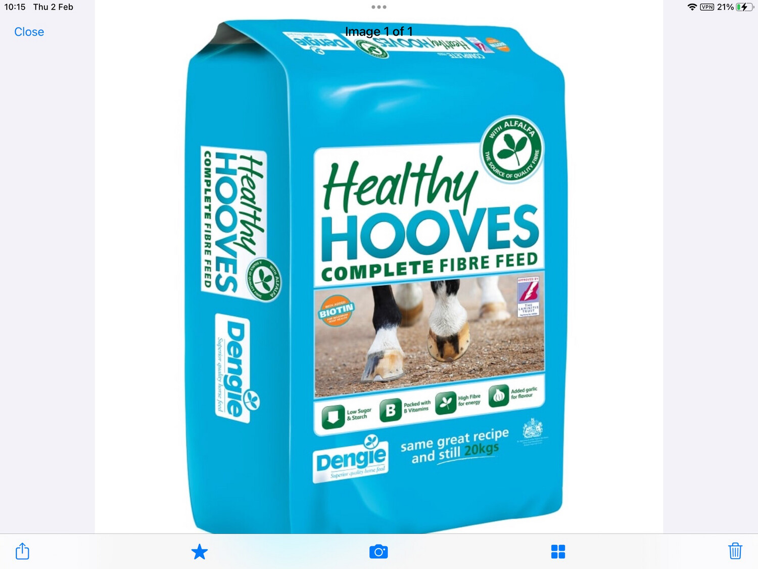 Dengie healthy hooves