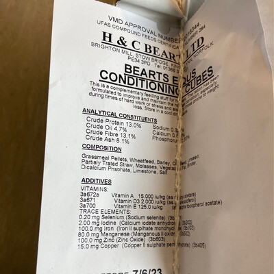 BEARTS EQUS CONDITIONING NUTS