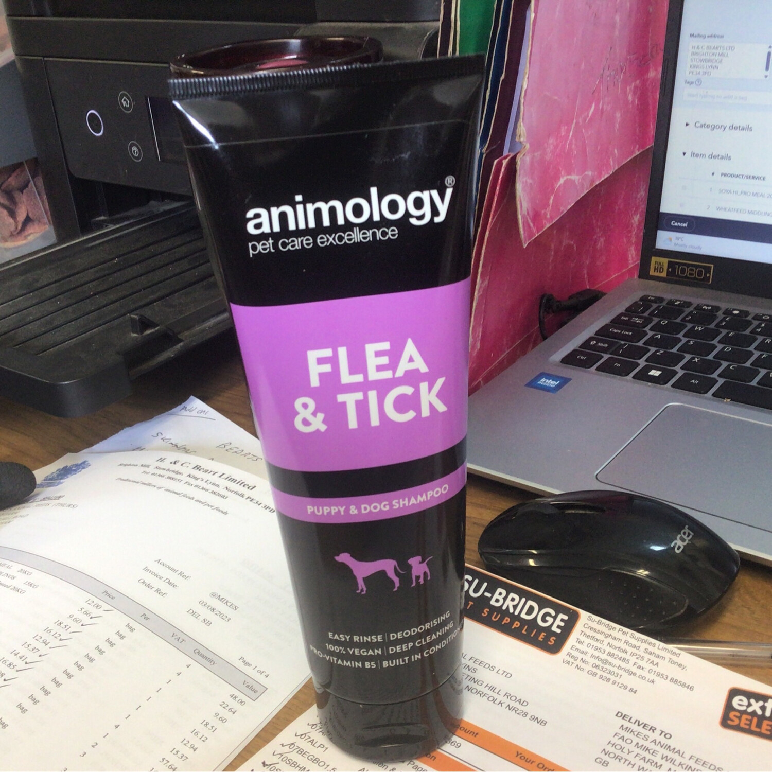 ANIMOLOGY FLEA&amp;TICK SHAMPOO 250ML