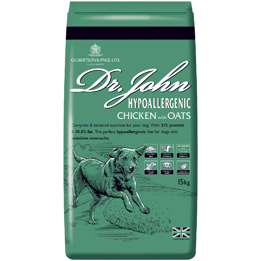 Dr JOHNS HYPOALLAGENIC CHICKEN 12.5kg