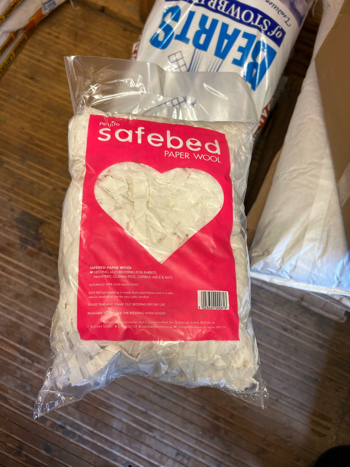 Petlife Safebed Paper Wool Bedding