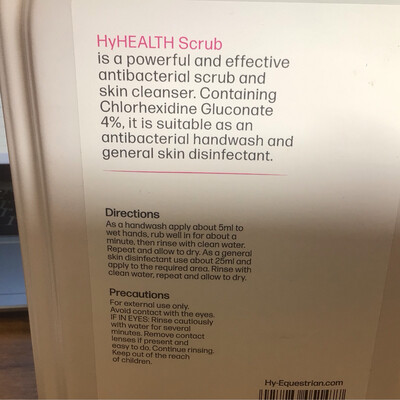 Hy HEALTHSCRUB 5litre