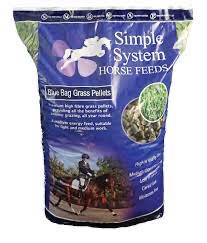 SIMPLE SYSTEMS BLUE BAG GRASS PELL