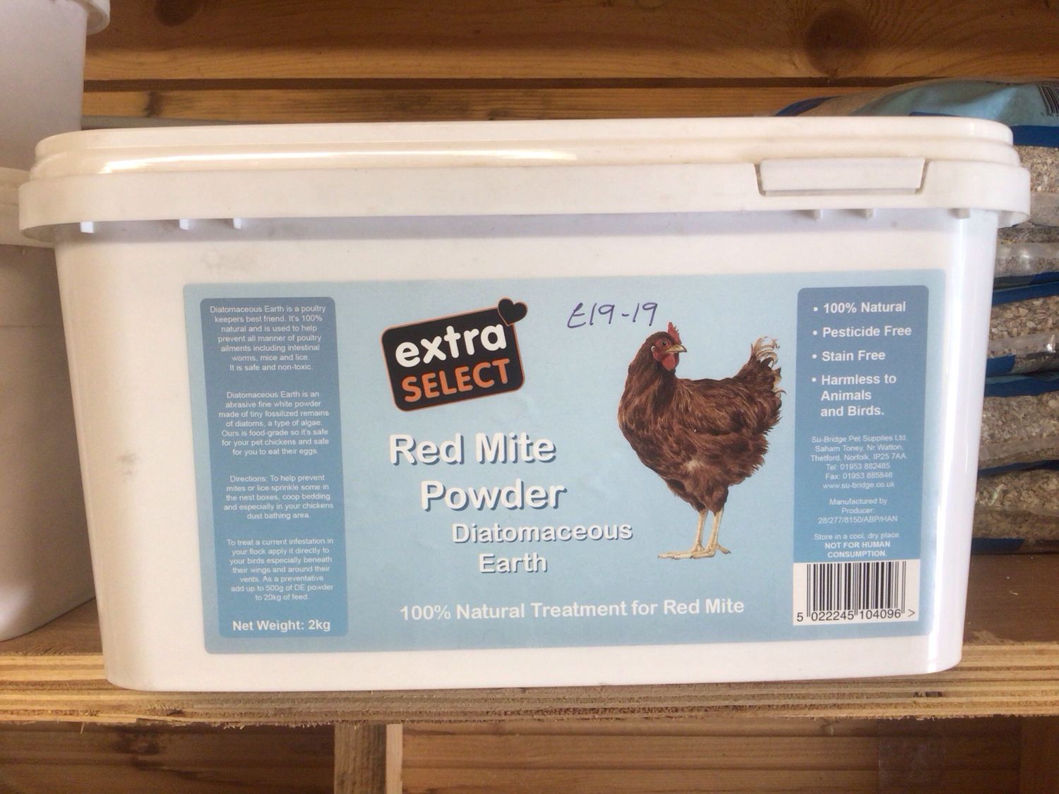 EXTRA SELECT GROUND SANitising POWDER 2KG