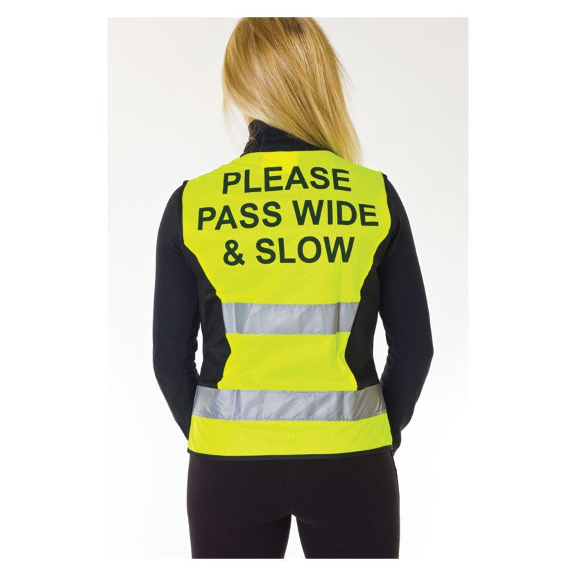 Hi Viz Waist Coat Yellow Xlarge