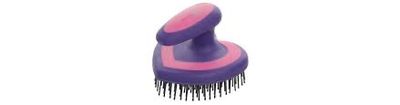 HYSHINE HEART MANE BRUSH PINK/PURPLE