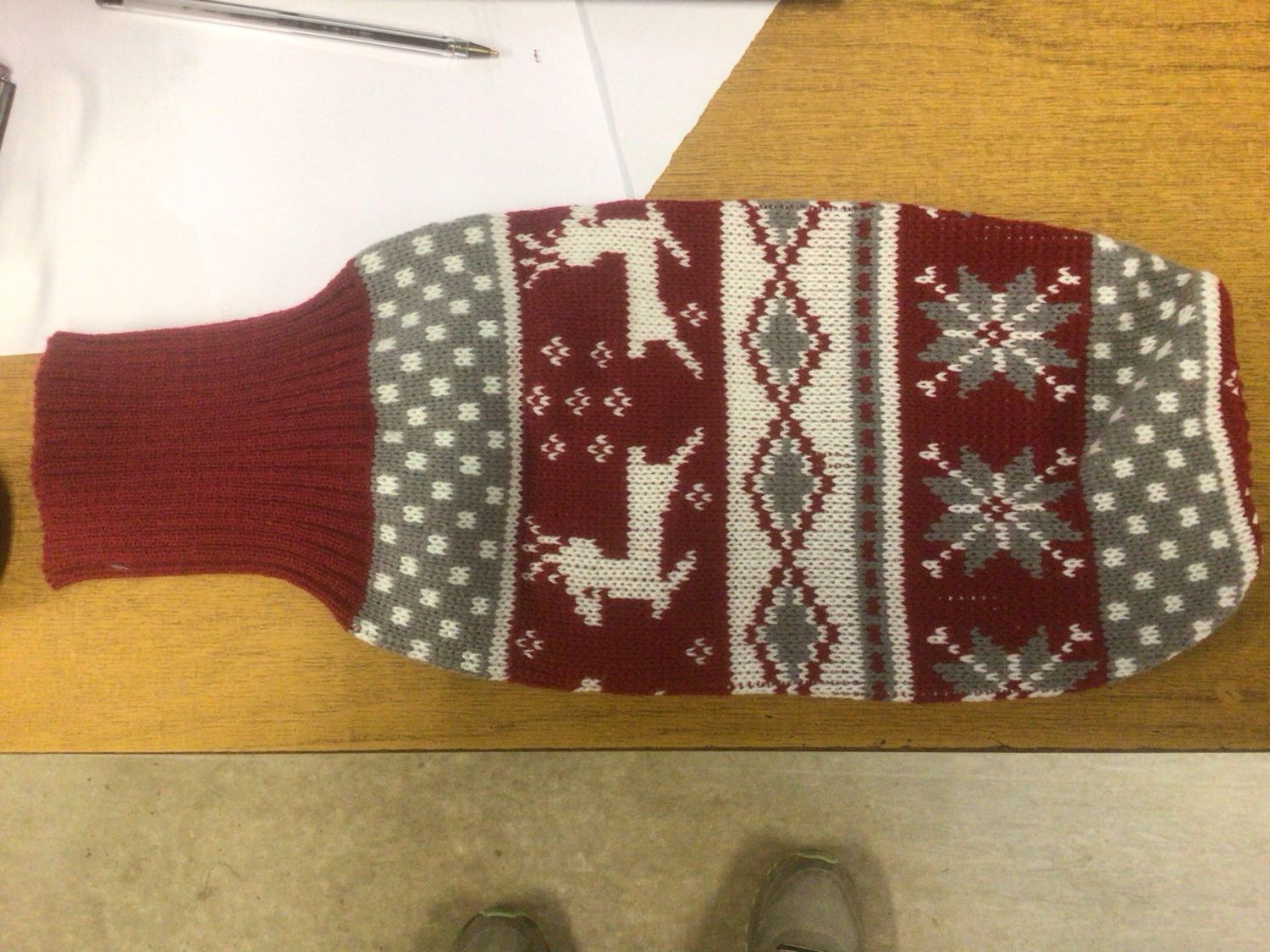 XMAS DOG JUMPER SMALL
