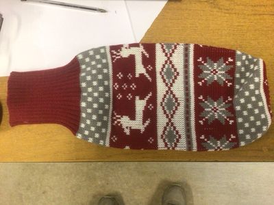 XMAS DOG JUMPERS MEDIUM