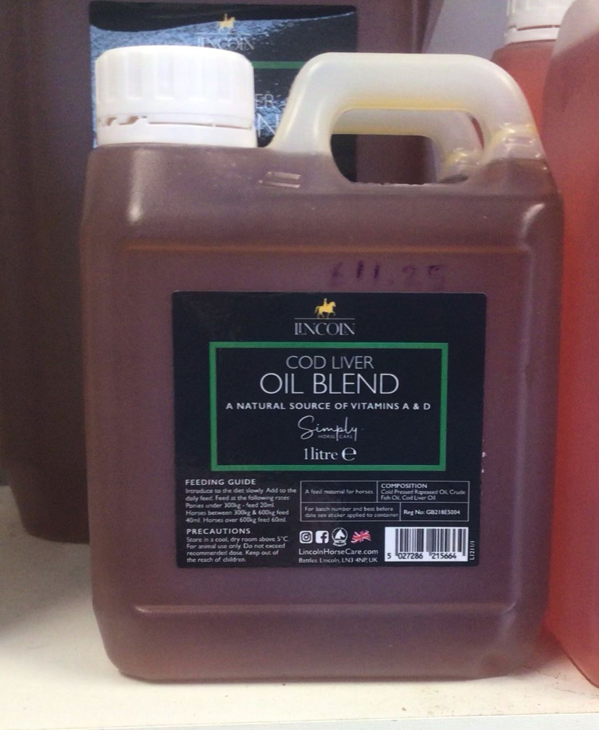 LINCOLN COD LIVER OIL BLEND 1LITRE