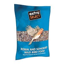 EXTRA SELECT ROBIN &amp;SONGBIRD WILDBIRD 1KG