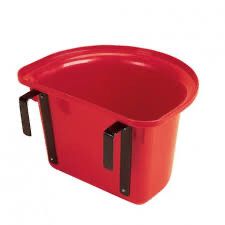 Stubbs Plastic Portable Manger Pink And Red