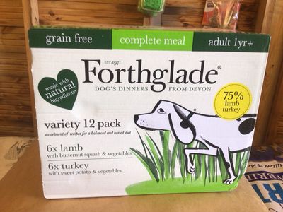 FORTHGLADE COMPLETE MEAL GRAIN FREE LAMB&amp;TURKEY 12x395gm