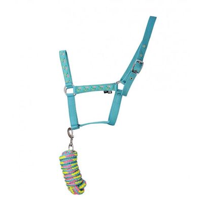 Hy flamingo Head Coller &amp;leadrope  Size FULL