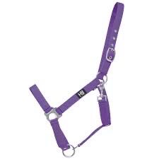 Hy Adjustable Headcollar Cob Purple