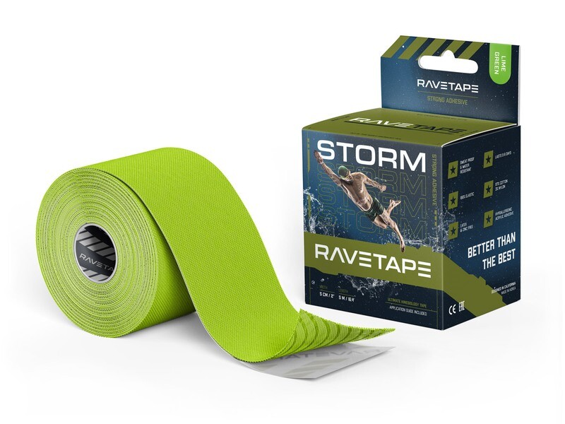 RaveTape STORM 5x5 – Lime