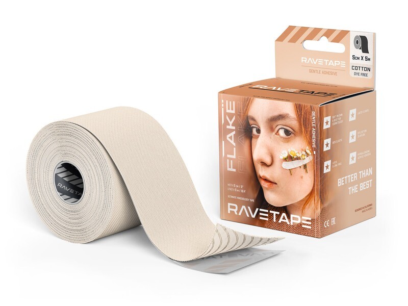 RaveTape FLAKE 5x5 - DyeFree Cotton
