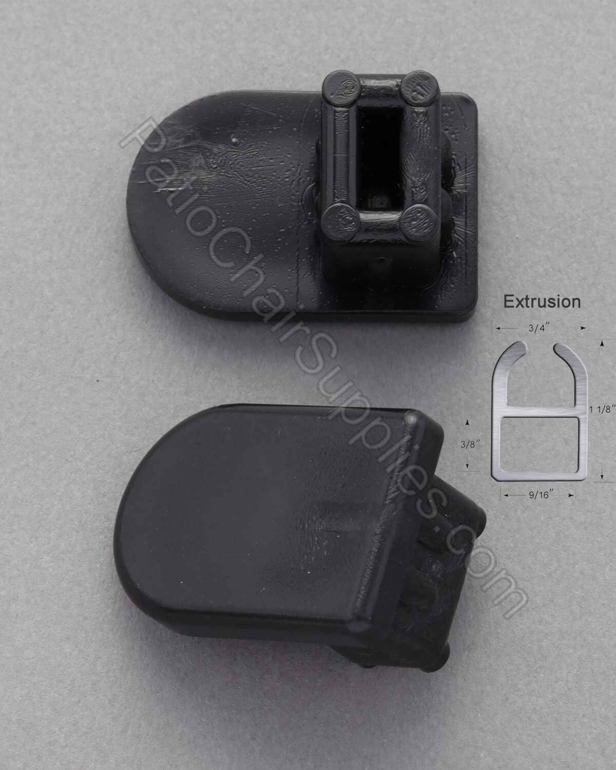30-317B | 1 1/8” x 3/4” Oval sling insert