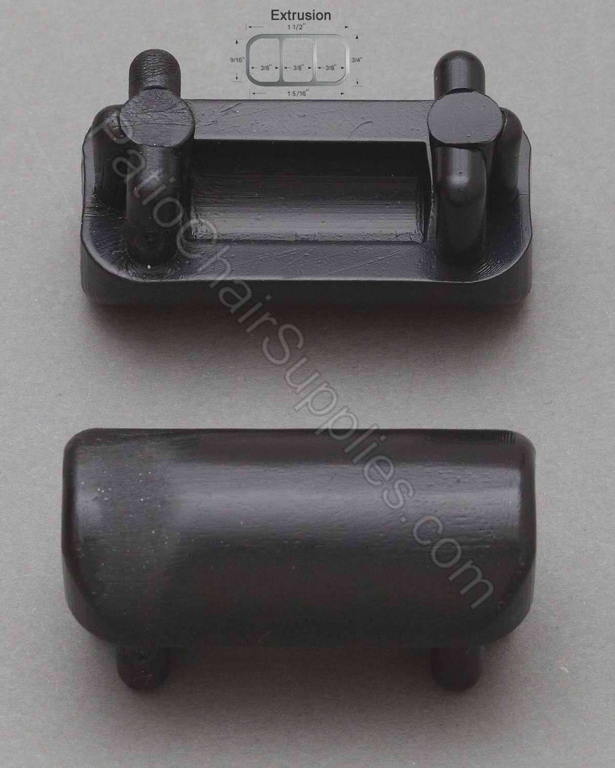 30-629B | ¾” x 1 ½” Domed insert